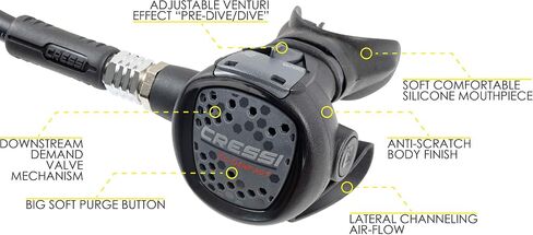حزمة Cressi Travel Patrol - كاملة مع Patrol BCD، وMC9/Compact Regulator، وOctopus Compact، وDonatello Console 2، وحقيبة Piper in Kuwait
