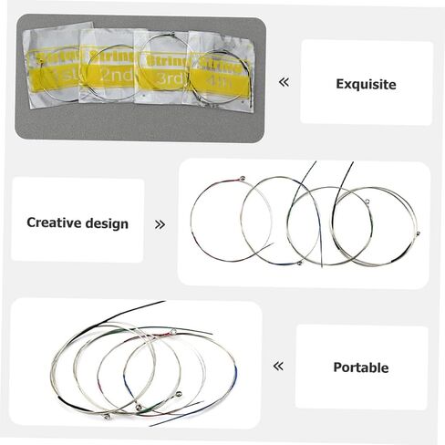 Garneck Replacement Violin Strings Set Strings Kit for Beginners Professionals in Saudi Arabia