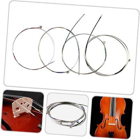 Garneck Replacement Violin Strings Set Strings Kit for Beginners Professionals in Saudi Arabia