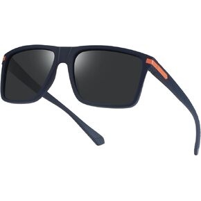 نظارات شمسية مستقطبة من POLARKING للرجال نظارات شمسية رياضية كلاسيكية خفيفة الوزن بإطار مربع للحماية من الأشعة فوق البنفسجية نظارات صيد عصرية in Kuwait