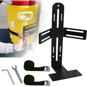 رف مقطورة مبرد المياه Hoqqf، رف تثبيت مبرد المياه سعة 5 جالون للمركبات الترفيهية والشاحنات والعربة وUTV وممر المناظر الطبيعية وبعض جزازات العشب in Kuwait