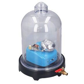 Vacuum Bell Jar, Vacuum Chamber with Pump, Laboratory Plastic Jar Sound Physics Scientific Experimental Tool for Sound Propagation Experiment in Saudi Arabia