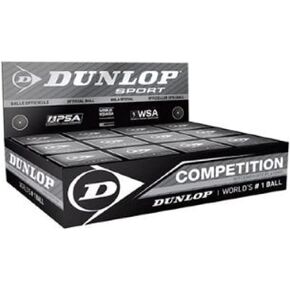 Dunlop Competition Squash Ball 12 Pack