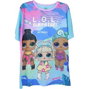 L.O.L. Surprise! Girl's Pajamas Nightgown Dorm Sleep Shirt