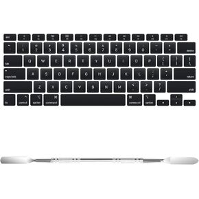 أغطية مفاتيح بديلة للوحة المفاتيح الأمريكية منoonjet لجهاز MacBook Air 15 بوصة / 13.6 بوصة M3 M2، MacBook Pro 14 بوصة / 16 بوصة M3 M2، غطاء مفاتيح كامل مع أداة إزالة