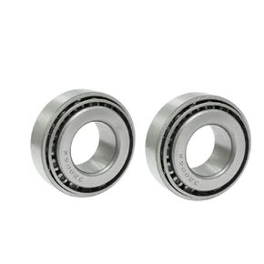 COMOK 2Pcs 32004X Tapered Roller Bearing Cone and Cup Set, 20mm x 42mm x 15mm, Silver Tone