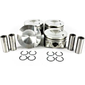 DNJ P805.20 Oversize Piston Set for 2008-2013 / Audi, Volkswagen / A3, A3 Quattro, A4, A4 Quattro, A5, A5 Quattro, A6, Beetle, Eos, GTI, Jetta, Passat, Q5, Tiguan, TT, TT Quattro / 2.0L / DOHC / 16V