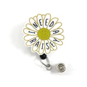 I Need a Raisey Badge Reel, Funny Nurse Badge Holder, Sarcastic Retractable ID Office Badge, Funny Non-Daisy Award Badge, Funny Teacher Gifts, Sassy Badge Reel, Customer Service Badge Clip