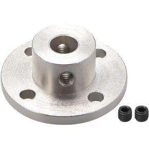 uxcell 7mm Inner Dia H13*D16 Rigid Flange Coupling Motor Guide Shaft Coupler Motor Connector for DIY Parts