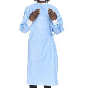 Halyard Health 99284 Basics Non-Reinforced Surgical Gown, Sterile, Regular, Large (Case of 20)