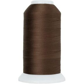Superior Threads So Fine 3-Ply 50 Weight Polyester Sewing Thread Cone - 3280 Yards (#424 Chocolate)
