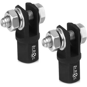 Dr.Roc 2pcs Scissor Jack Adapter for 1/2 Inch Drive Impact Wrench or 13/16 Inch Lug Wrench or Power Drills, Scissor Jack Drill Adapter for Impact Drills Socket Automotive Jack RV Trailer Leveling Jack