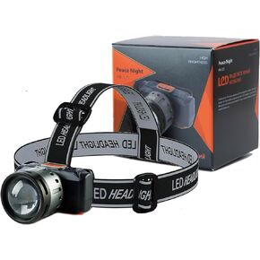 Rechargeable LED Headlamp, Super Bright 2000 Lumens Headlight, 90° Adjustable 3 Mode White Laser Waterproof Motion Sensor High Power Head Light Flashlight for Outdoor Camping Hiking Fishing Hard Hat