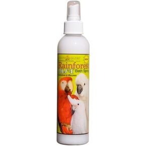 Kings Cages Rainforest Mist Bath Spray for Cockatoos & Macaw 8oz.