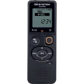 OM SYSTEM Olympus VN-541PC Digital Voice Recorder with one-Touch Recording, Noise-Cancellation Function, 4GB Memory, Four Scenes Recording, Includes a Micro-USB Cable.