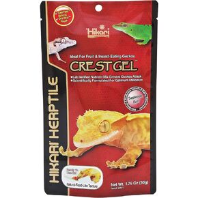 Hikari CrestGel Food for Fruit and Insect-Eating Geckos, 1.76 oz (50g)