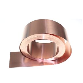 Copper Foil Sheet Metal 0.03mm x 100mm x 2000mm, 1PCS Thin 99.99% Pure Copper Flash Roll Sheet for Craft Crafting 0.03mm Thick Thickness 2000mm 2m 2 Meters Long from Bopaodao