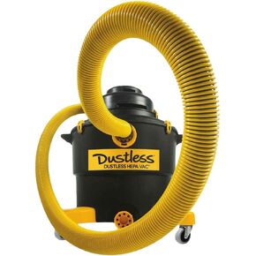 Dustless Technologies D1606 True HEPA Shop Vac-Wet and Dry Vacuum. Commercial, Contractor, Professional, Home use. Dustless Vacuum