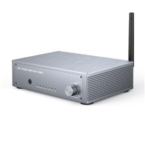 Inwa Bluetooth Audio Power Amplifier, 200W 2 Channel Amplifier Mini Hi-Fi Stereo Receiver, Stereo Amp w/HDMI(ARC), Opt, Coax, USB, RCA, for Home Speakers 100W x 2 with Bass and Treble Control