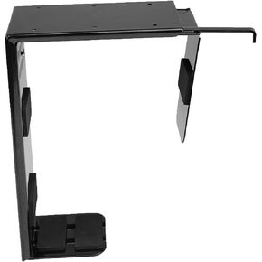Mind Reader Mobile CPU Stand, Computer Desk, PC Desk, Rolling CPU Cart, Wheels, Office, Black, 13.39" L x 9.45" W x 5.51" H