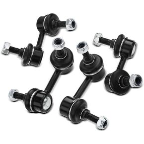 A-Premium Set of 4, Front & Rear Sway Bar Links Kit Stabilizer Bar Links Compatible with Honda Civic 2001-2005, Acura EL 2001-2005