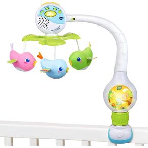 VTech Soothing Songbirds Travel Mobile, White in Kuwait