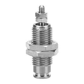 Oumefar CJPB Cylinder Mini Needle Shape Pneumatic Cylinder Single Acting Male Thread Bolt Small Cylinder bore 6/10/15mm(CJPB6*15)