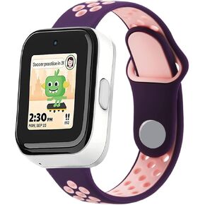 سوار ساعة Orisell Kids لأحزمة ساعة SyncUp للأطفال، استبدال سوار الساعة الذكية للأولاد والبنات مقاس 20 مم مع دبابيس سريعة التنفيذ، نمط رياضي مسامي