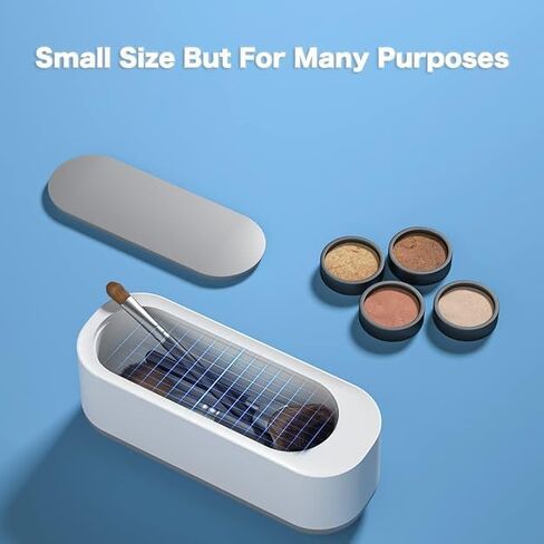 Ultrasonic Jewelry Cleaner - Protable Professional Ultrasonic Cleaner Machine for Jewelry, Ring, Silver, Retainer, Eyeglass, Watches, Coins in Kuwait