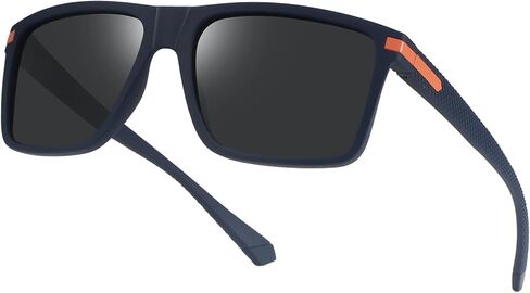 نظارات شمسية مستقطبة من POLARKING للرجال نظارات شمسية رياضية كلاسيكية خفيفة الوزن بإطار مربع للحماية من الأشعة فوق البنفسجية نظارات صيد عصرية in Kuwait