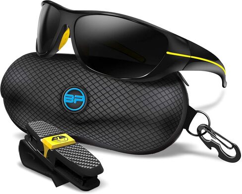 Day/Night Driving Glasses - Chopper - Night Driver Clearer Vision Motorcycle Riding Running Biking - TAC Anti Glare in Saudi Arabia
