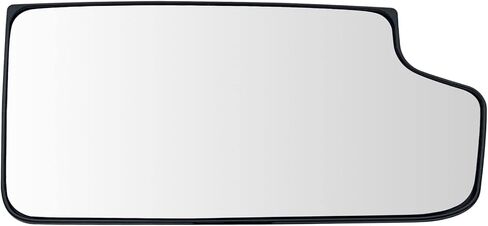استبدال زجاج مرآة السحب على الجانب الأيمن للراكب لسيارة Chevy Silverado 1500 2014-2017، Silverado 2500 3500 2015-2017- زجاج مرآة جانبية محدبة سفلية مع حامل خلفي in Kuwait