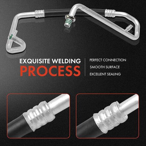 مجموعة خرطوم شفط A-Premium A/C متوافقة مع Mazda 5 2006 2007 2008 2009 2010، 2.3 لتر، من الضاغط إلى المبخر in Saudi Arabia