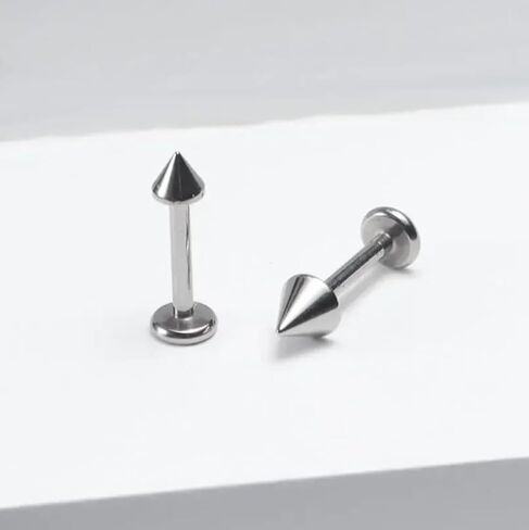 MONAZEO 40 قطعة 16 جرام حلقات شفاه من الفولاذ الجراحي مجوهرات لدغة الثعبان مجوهرات Labret مجوهرات Monroe Lip Barbell Ring Daith Tragus Helix ثقب الأنف خاتم الحاجز للنساء والرجال 6 مم/8 مم/10 مم/12 مم in Kuwait