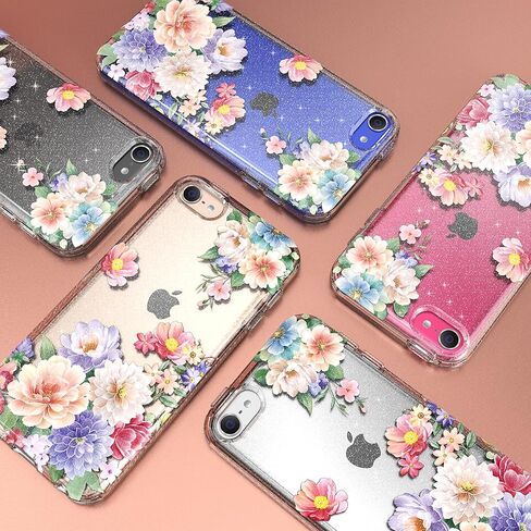 حافظة IDweel لجهاز iPod Touch الجيل السابع، حافظة ممتصة للصدمات مدمجة في واقي شاشة شديد التحمل للحماية الكاملة غطاء هجين مقاوم للصدمات لجهاز iPod Touch 5/6/7th Generation، أزرق in Kuwait