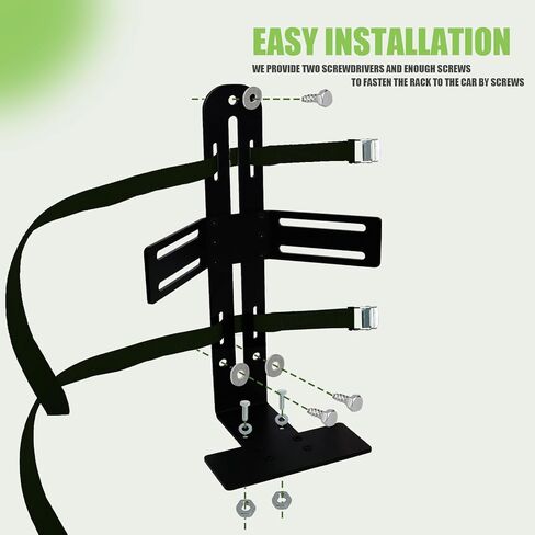 رف مقطورة مبرد المياه Hoqqf، رف تثبيت مبرد المياه سعة 5 جالون للمركبات الترفيهية والشاحنات والعربة وUTV وممر المناظر الطبيعية وبعض جزازات العشب in Kuwait