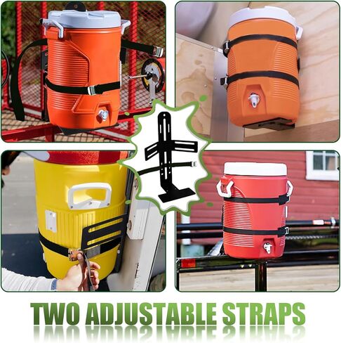 رف مقطورة مبرد المياه Hoqqf، رف تثبيت مبرد المياه سعة 5 جالون للمركبات الترفيهية والشاحنات والعربة وUTV وممر المناظر الطبيعية وبعض جزازات العشب in Kuwait