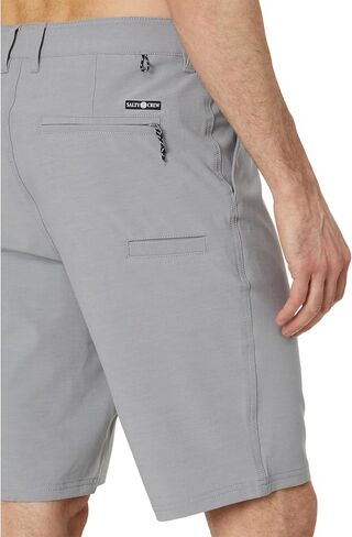Salty Crew Drifter 21" Hybrid Walkshorts Grey 34 in Saudi Arabia