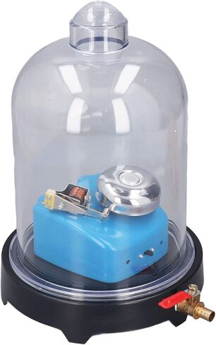 Vacuum Bell Jar, Vacuum Chamber with Pump, Laboratory Plastic Jar Sound Physics Scientific Experimental Tool for Sound Propagation Experiment in Saudi Arabia