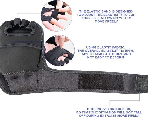 Weighted Hand Gloves 5lb(2.5lb Each), Soft Iron Fitness Gloves, Washable, for Gym Boxing Swimming Strength Training in Kuwait