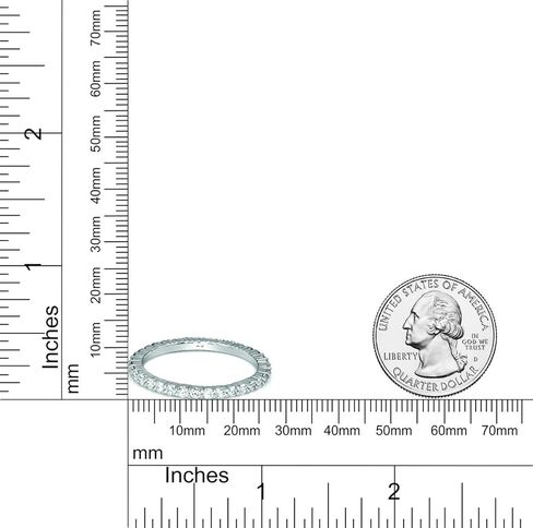 ألماس صديق 5/8 قيراط | ذهب أبيض عيار 10 و14 قيراط| خاتم الماس الأبدي المعتمد من IGI | قطع الماس المستديرة الرائعة in Kuwait