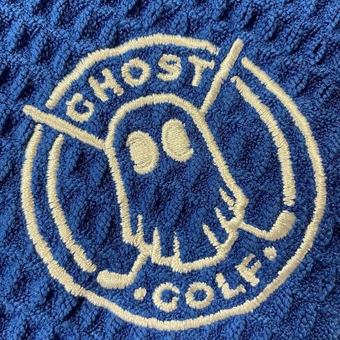 منشفة جولف مغناطيسية من GHOST GOLF، باللون الأسود in Kuwait