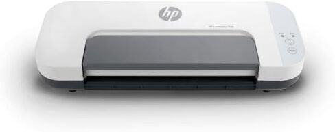 HP - Hot & Cold Laminator Machine with 50 Laminating Pouches, 9.2-Inch Thermal Laminator with 4 Rollers, Ideal for Photos & Documents in Saudi Arabia