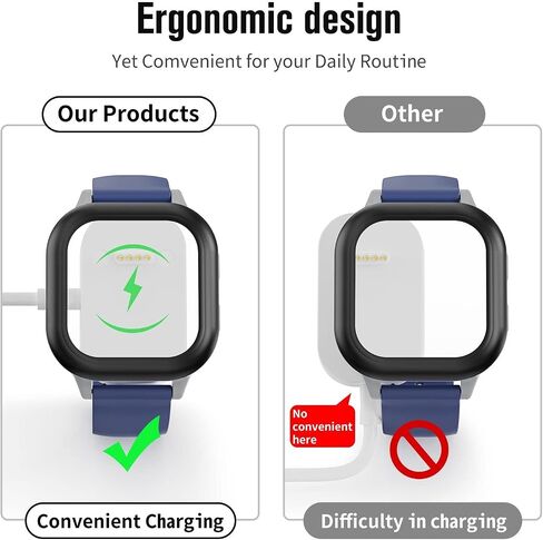 Charging Dock Compatible with Gizmo Watch/Care Smart Watch Charger with 5 Feet Cable White(Gizmo Watch 1/Care Smart Watch) in Kuwait
