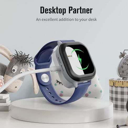 Charging Dock Compatible with Gizmo Watch/Care Smart Watch Charger with 5 Feet Cable White(Gizmo Watch 1/Care Smart Watch) in Kuwait