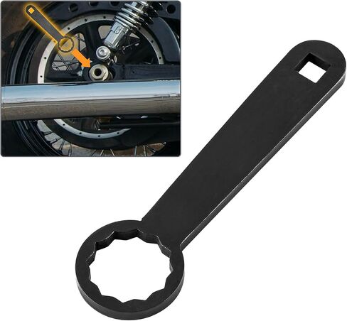 Mofun 36MM أداة مفتاح الربط لمحور العجلة الخلفية متوافقة مع نماذج Harley Touring 2008-2024، أداة محول عزم الدوران الجوز in Saudi Arabia