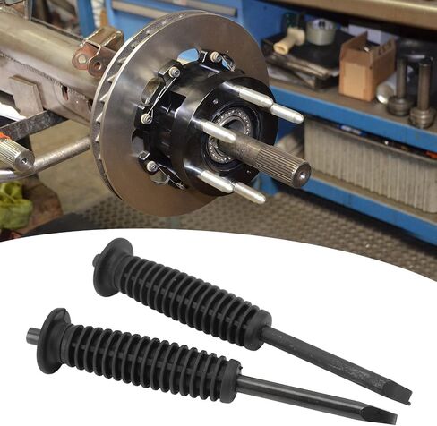 2PCS Drive Axle Nut Steel Removal Tool, Installer and r Black Replacement 170 mm for Camry ES Half Shaft Kit in Saudi Arabia
