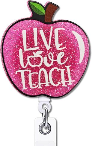 YAZMEEN Funny Black Cat Retractable Badge Reel with Alligator Clip I Don't Know I Just Work Here ID Card Badge Holder Funny Silver Glitter Badge Reel Gift for Office Worker Nurse Doctor Teacher in Kuwait