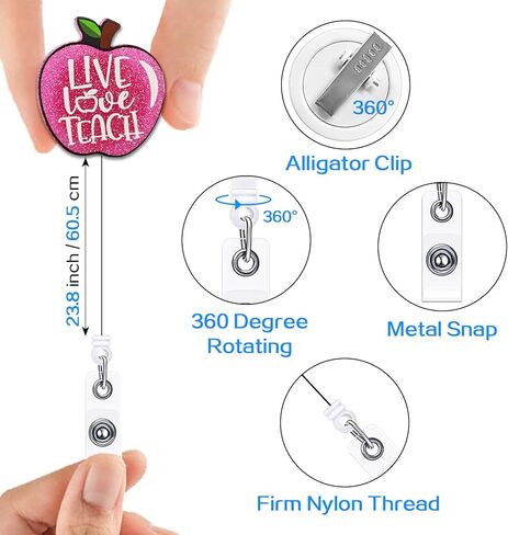 YAZMEEN Funny Black Cat Retractable Badge Reel with Alligator Clip I Don't Know I Just Work Here ID Card Badge Holder Funny Silver Glitter Badge Reel Gift for Office Worker Nurse Doctor Teacher in Kuwait