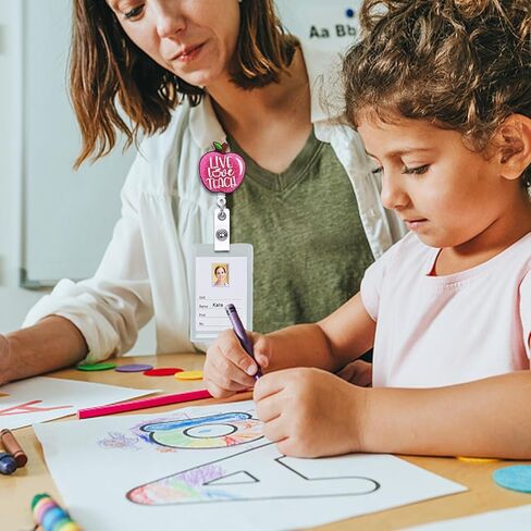 YAZMEEN Funny Black Cat Retractable Badge Reel with Alligator Clip I Don't Know I Just Work Here ID Card Badge Holder Funny Silver Glitter Badge Reel Gift for Office Worker Nurse Doctor Teacher in Kuwait